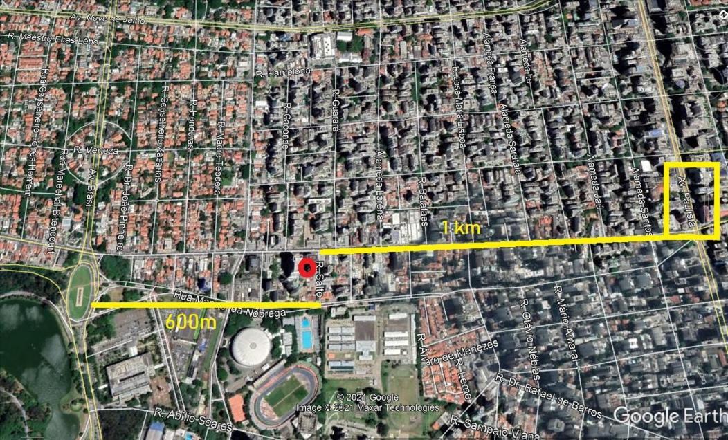 Otimo Flat Jardins Sp Entre Av. Paulista E Pq. Ibirapuera. * São Paulo